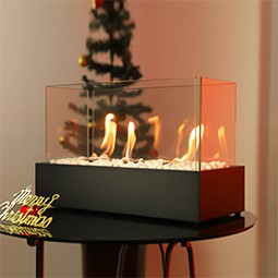 Mini fire pit for table