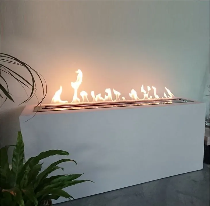 Loft o'rnatilgan bio-kaminlar